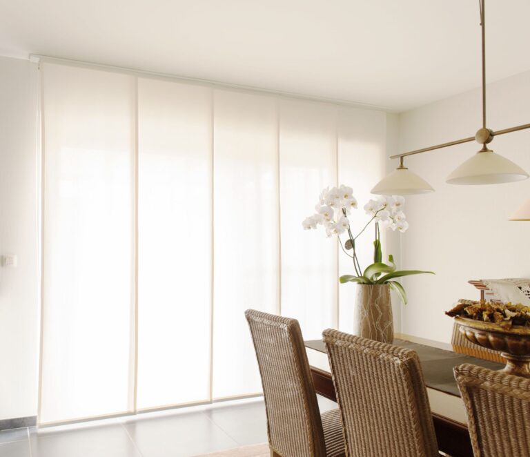 stoffen paneelgordijn