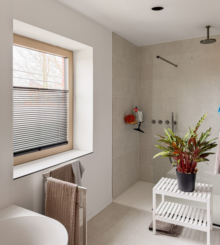 twinline zwart goudkleur raam