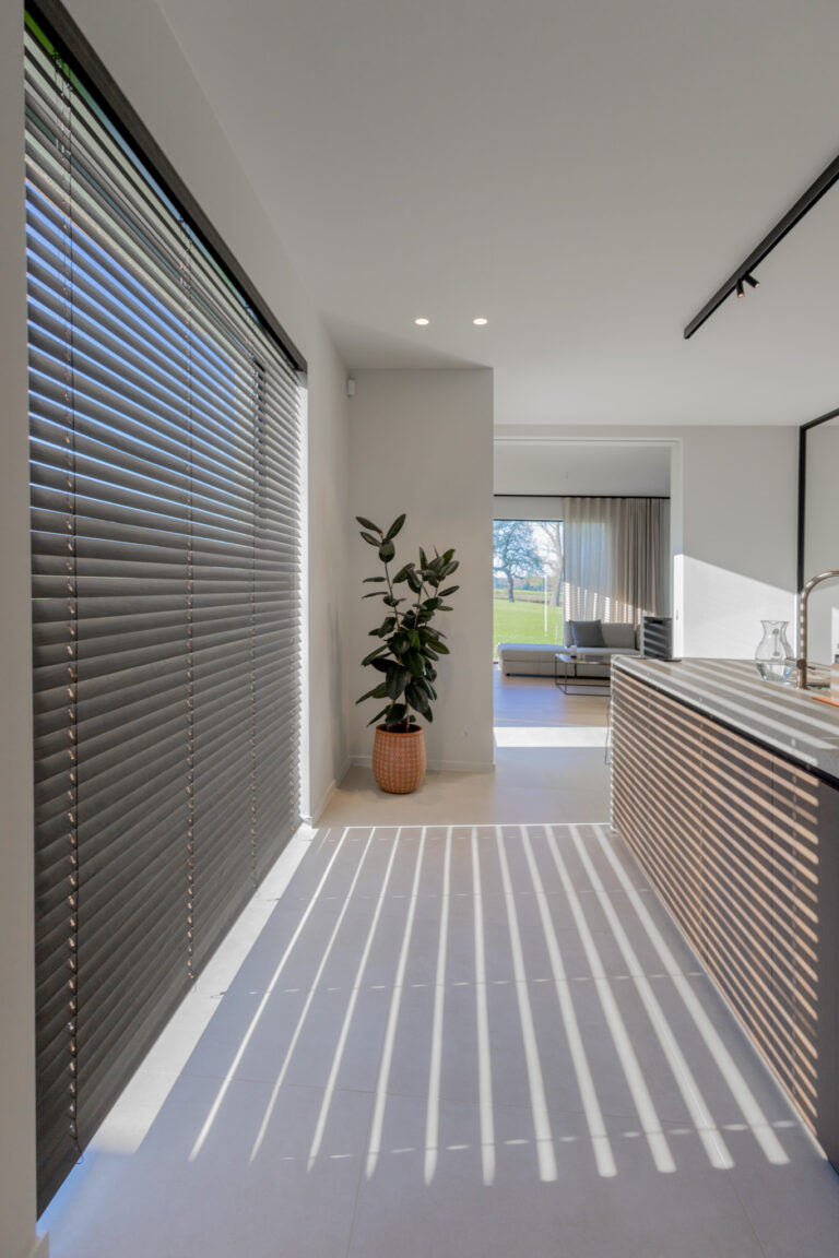 horizontale lamellen.